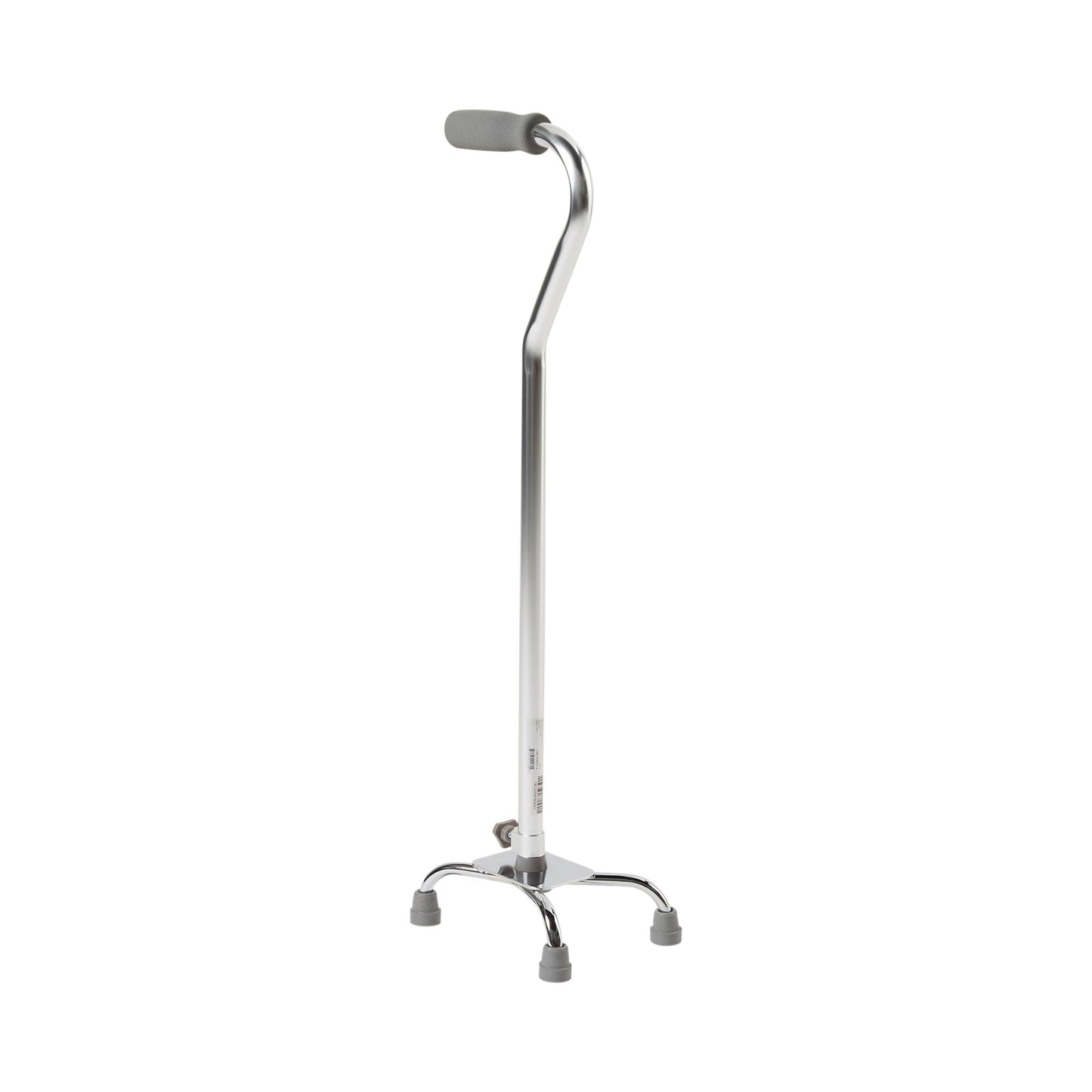 McKesson Small Base Quad Cane Steel 30 to 39 Inch Height Chrome (1065219_CS)