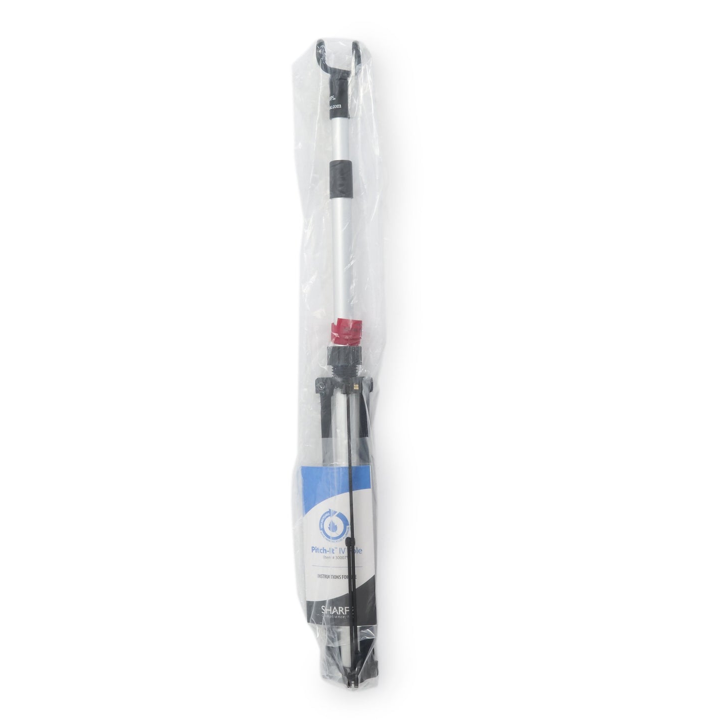 Pitch-It Disposable IV Stand Floor Stand 2 Hooks 3 Legs without Casters (881335_EA)
