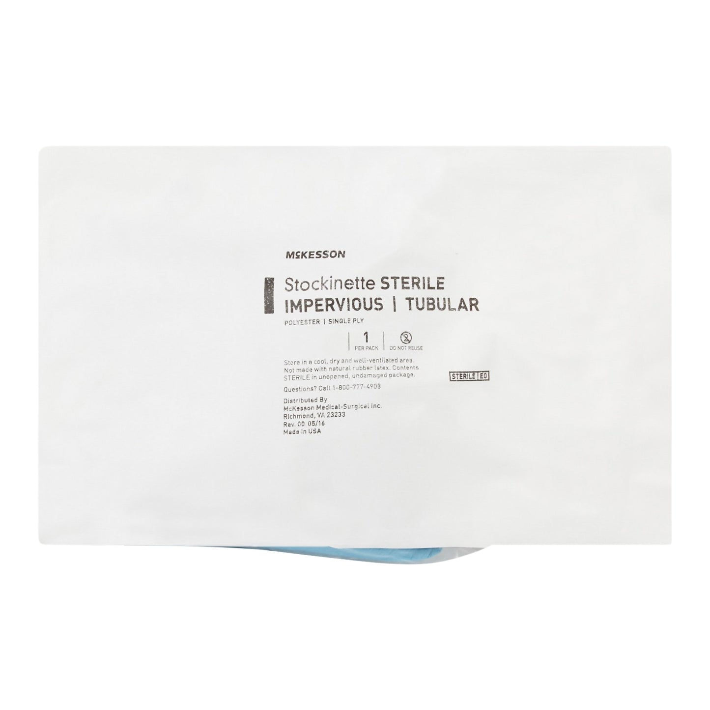 McKesson Surgical Stockinette Impervious / Tubular 6 W X 30 L Inch Sterile (457673_CS)