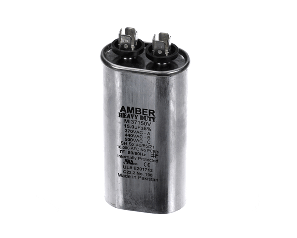 AAON 37150H 15Uf 370V Oval Run Capacitor (AAON37150H)