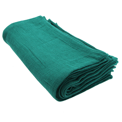 Hospeco® Huck Cotton Cleaning Towels 16x26 Green, 120/Case (HOSABSBNT-HGRN-CS)