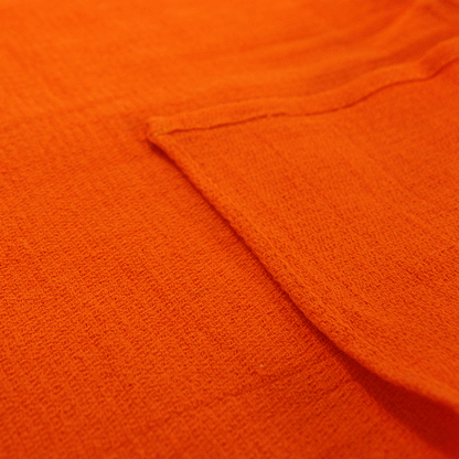 Hospeco® Huck Cotton Cleaning Towels 16x26 Orange, 120/Case (HOSABSBNT-ORNG-CS)