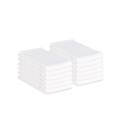 Hospeco® Huck Cotton Cleaning Towels 16x26 White, 120/Case (HOSABSBNT-WHITE-CS)