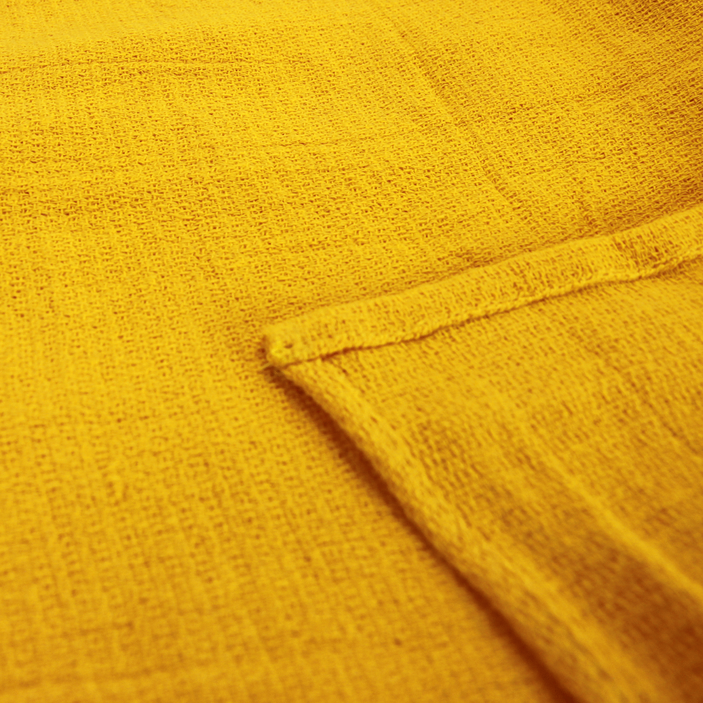 Hospeco® Huck Cotton Cleaning Towels 16x26 Yellow, 120/Case (HOSABSBNT-YELW-CS)
