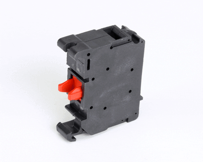 AccuTemp At0E-3338-2 Push Button Contact Off (Red) (ACCAT0E-3338-2)
