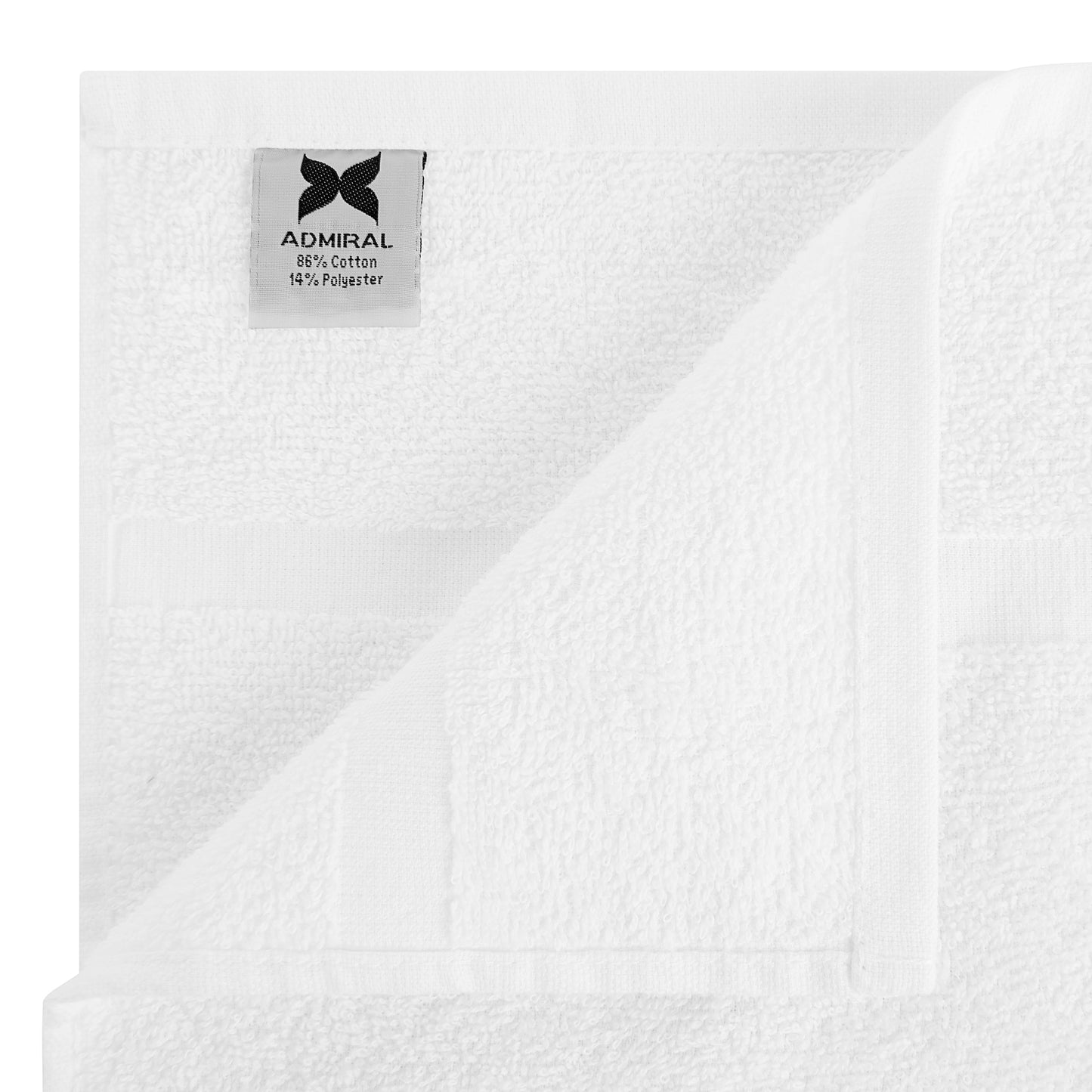 Hospeco® Admiral Hospitality Bath Mat 20x30 White, Case of 60 (HOSADMIRAL-MAT)