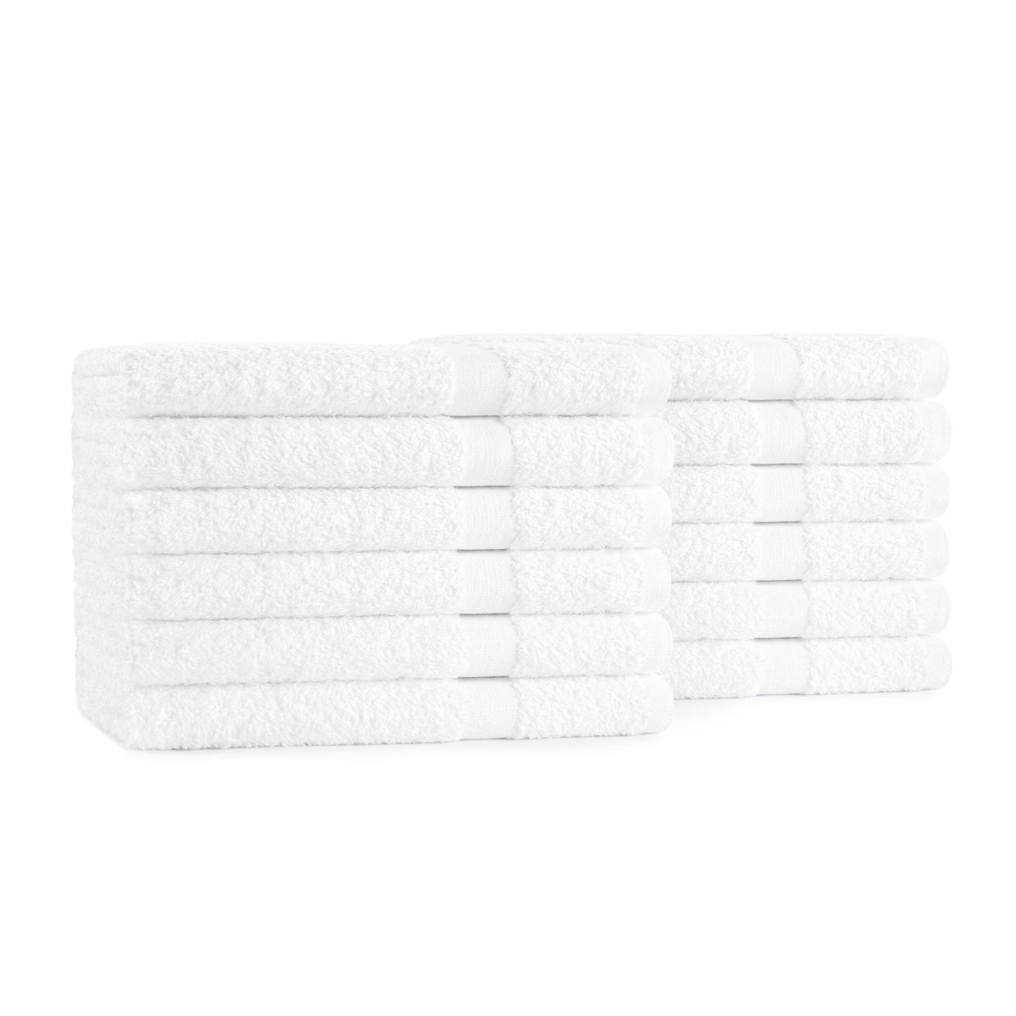 Hospeco® Admiral Hospitality Hand Towel 16x27 White, 12/Pack (HOSP-ADM-HAND)
