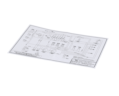 American Dish Service 089-9202 Decal, Wiring Diagram, Model (ADS089-9202)