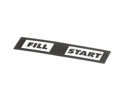 American Dish Service 089-9207 Decal, Fill-Start (ADS089-9207)