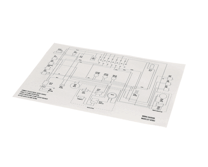 American Dish Service 089-9230 Decal, Wiring Diagram, Et-Pd-H (ADS089-9230)