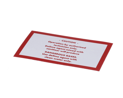 American Dish Service 089-9257 Decal, Deliming (ADS089-9257)