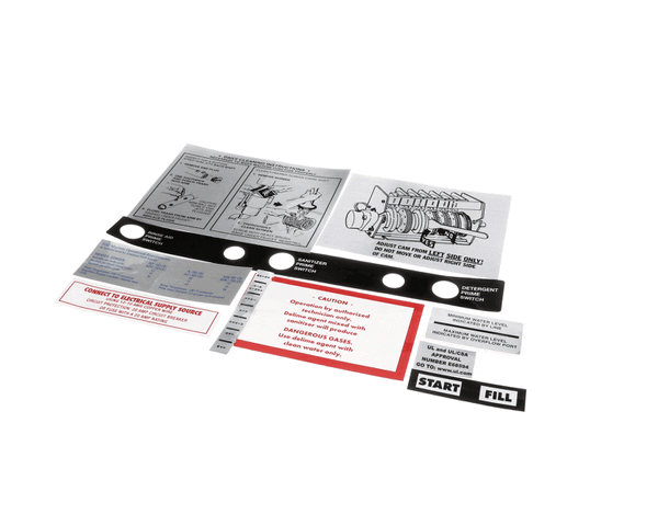 American Dish Service 089-9310 Decal Set, 3-D-S Series (ADS089-9310)