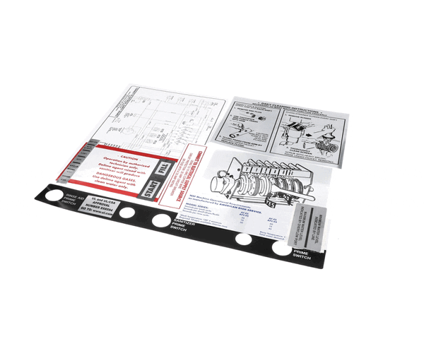 American Dish Service 089-9319 Decal Set, Afes, Afces (ADS089-9319)