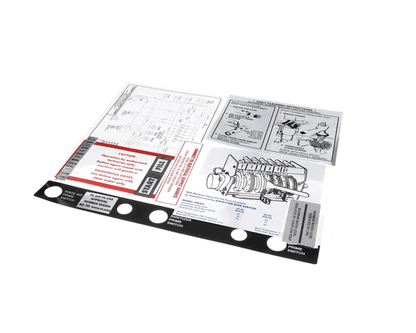American Dish Service 089-9319 Decal Set, Afes, Afces (ADS089-9319)