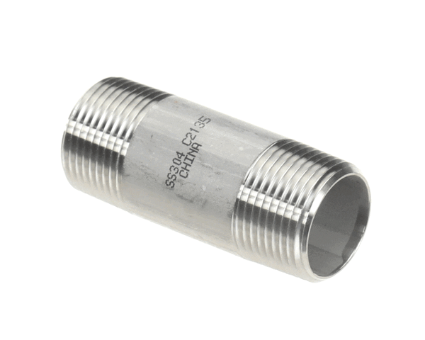 American Dish Service 092-3046 Nipple, 3/4" Npt X 2 1/2" Ss, Muffler He (ADS092-3046)