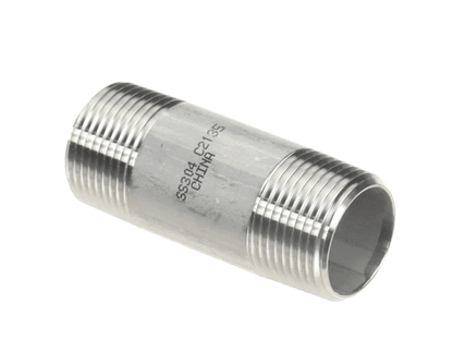 American Dish Service 092-3046 Nipple, 3/4" Npt X 2 1/2" Ss, Muffler He (ADS092-3046)