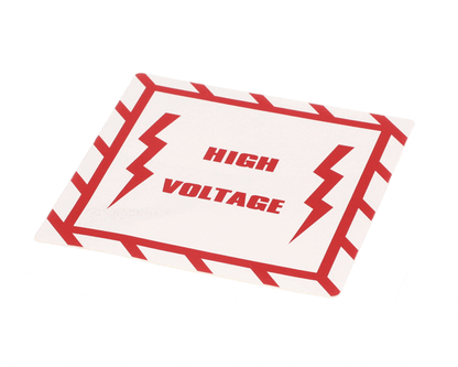 American Dish Service 289-9203 Decal, High Voltage 220 Volt (ADS289-9203)