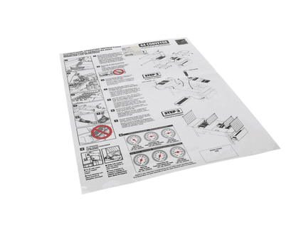 American Dish Service 289-9301 Wall Chart, Cleaning Conveyor (ADS289-9301)