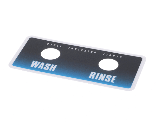 American Dish Service 389-9204 Decal, Wash/Rinse (On Control (ADS389-9204)