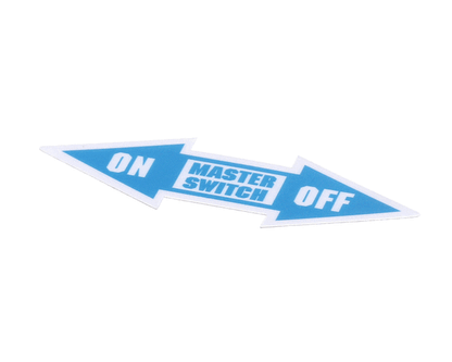 American Dish Service 389-9205 Decal, On/Off (Master) (ADS389-9205)