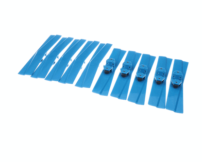 Aerowerks 8403020 Conveyor Slat, 10", Blue, Pack of 10 (AEO8403020)