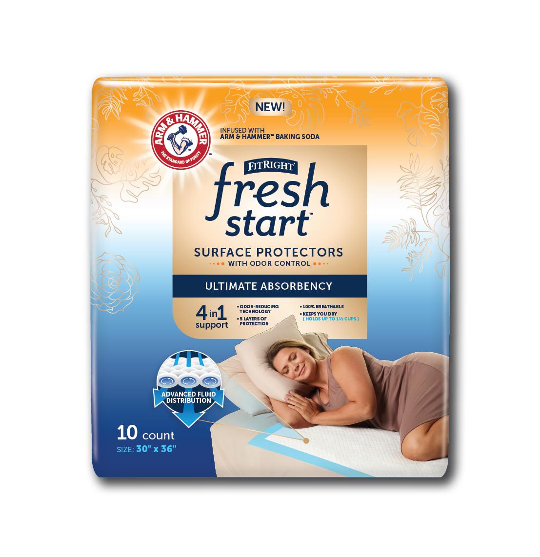 fitright-fresh-start-surface-protectors-urinary-and-postpartum-incontinence-underpads-with-the-odor-control-power-of-arm-hammer-baking-soda-30-x-36-10-bg-ah3036z_1