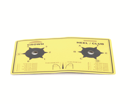 Antunes 1001118 Label, Dial Compression (AJA1001118)
