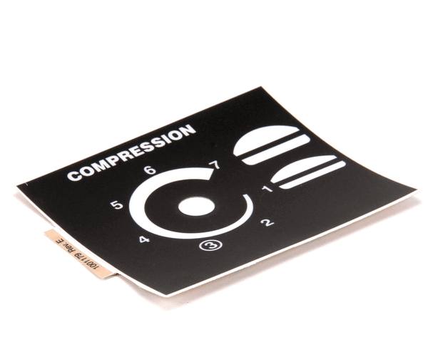Antunes 1001179 Label, Compression, (AJA1001179)