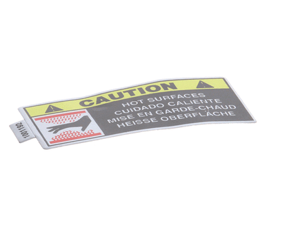 Antunes AJA1001192 Caution Hot Surface Label (AJA1001192)