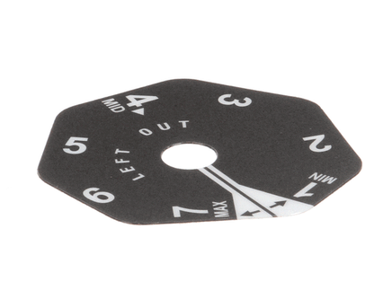 Antunes 1001502 Left Hinge Cam Label (AJA1001502)