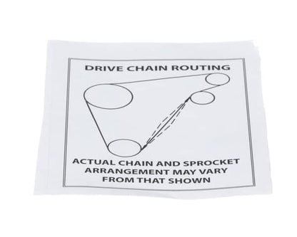 Antunes 1001592 Label, Chain Routing (AJA1001592)