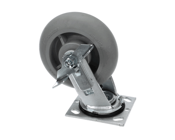 Aladdin Temp-Rite ALA97259 Caster, 6 inches, Swivel, with Brake, Plate (ALA97259)