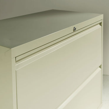 Alera Lateral File, 2 Legal/Letter-Size File Drawers, Light Gray, 36" x 18" x 28" (ALEHLF3629LG)