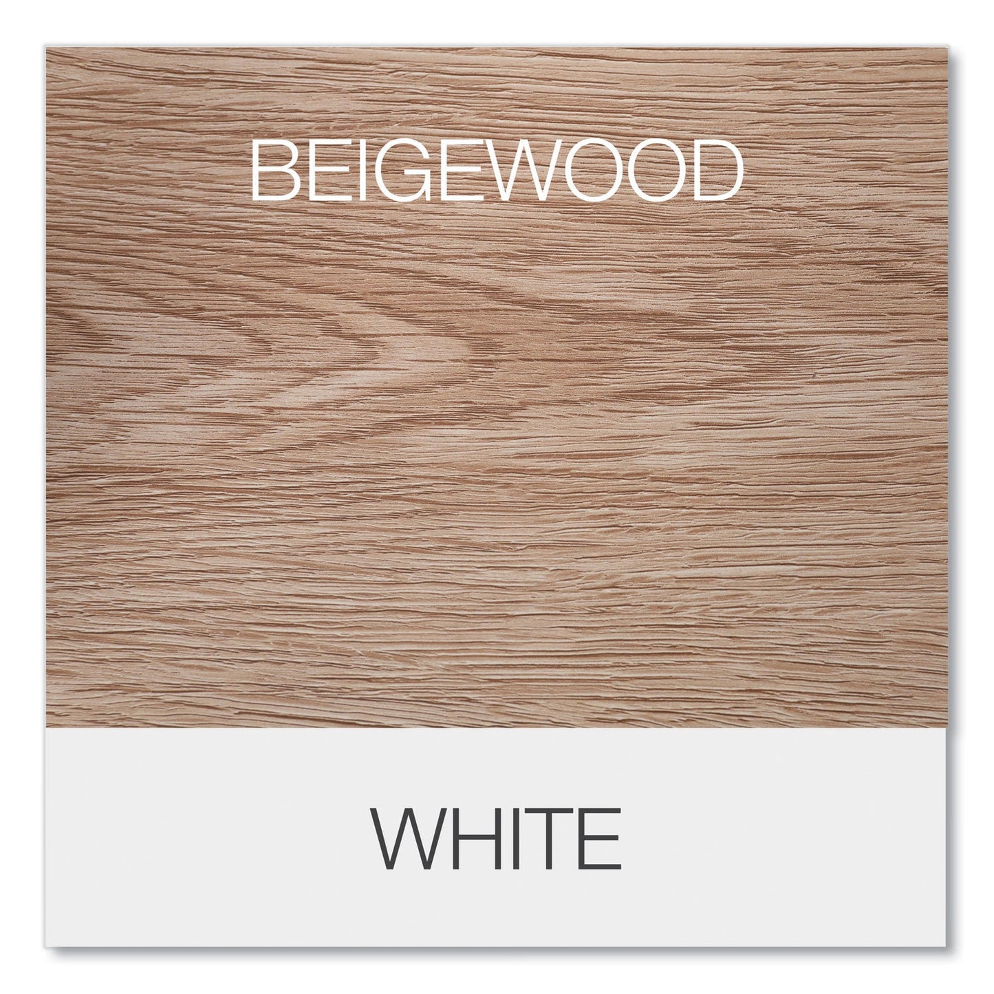 Alera L-Shaped Writing Desk, 59.05" x 59.05" x 29.53", Beigewood/White (ALEWSL5959WB)
