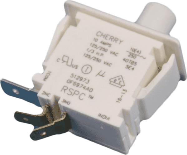 Alliance Laundry Systems D512973 Switch, Push Button (ALLSD512973)