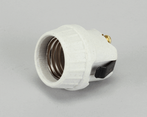 Alto Shaam RP-3952 Receptacle, Bulb, Snapin, Ceramic, 125V (ALTRP-3952)