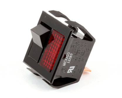 Anets P9101-35 Sw,Spst 10A W/Light Red 120V (ANEP9101-35)
