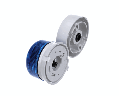 Analox Sensor Technology 2553-0015 Blue Xenon Beacon, 12/24V Dc, Low Power. (ANLX2553-0015)