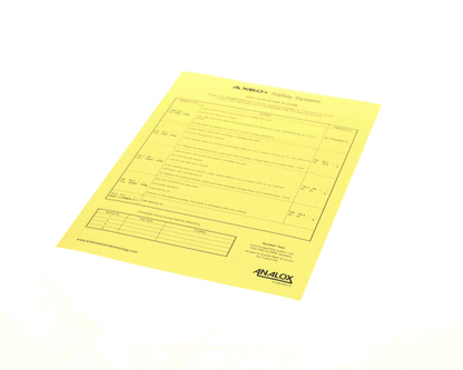 Analox Sensor Technology 4000-0159-0030 Signage Pack, Co2, Ifc (ANLX4000-0159-0030)