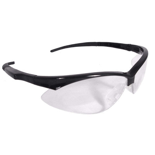 Radians® Rad-Apocalypse™ Safety Glasses, Clear Lens, Black Frame, Pack of 12 (HOSAP1-10)