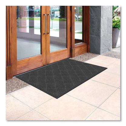 Apache Mills Ecomat Crosshatch Entry Mat, 36 x 60, Charcoal (APH072023)