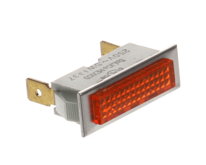 APW Wyott 2E-1515300 Ind Light,Rect,Amb,250V,2/Tabs (APW2E-1515300)