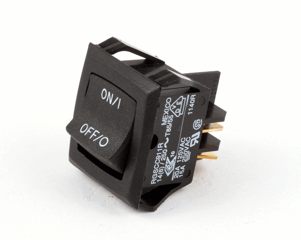 APW Wyott 2E-47591400 Switch; Dpst Rocker On-Off 20A 125V 65C (APW2E-47591400)