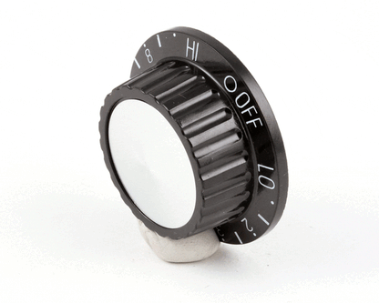 APW Wyott 2R-8730710 Knob, Appliance Black W/Insert (APW2R-8730710)