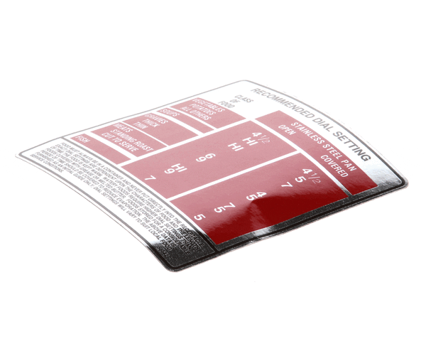 APW Wyott As-56542 Plate, Dial-Wells (APWAS-56542)