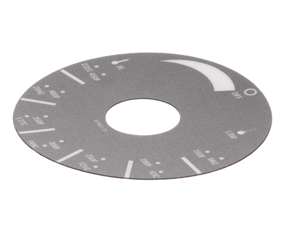 APW Wyott As-8706225 Decal-Dial Plate Electric (APWAS-8706225)