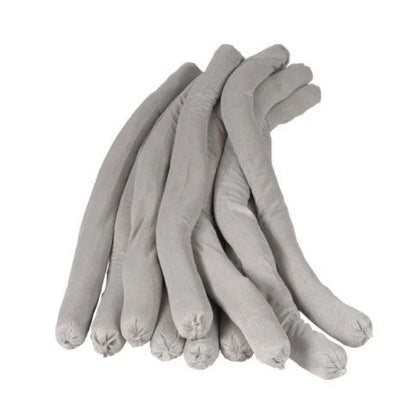 TASKBrand® Universal Sorbent Socks, Spunbond, Gray, 3"x48", 40/Case (HOSAS-ACB-S)