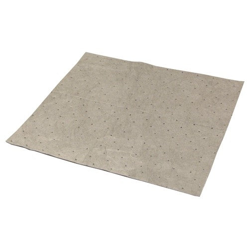 TASKBrand® Universal Sorbent Pads, Medium Weight, Single Sided Laminate, 15"x18", 100/Bale (HOSAS-MAB-P)