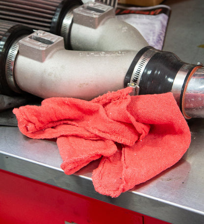 Arkwright Home® Messy Mechanic Shop Towels 12x14 Red, 100/Bag (HOSAT-STB100-BG)