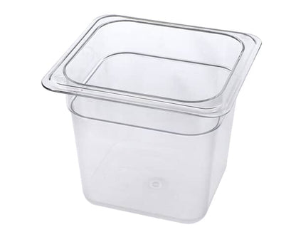 Atosa R04011000354 Plastic Sixth Size Steam Table Pan, 6" (ATSAR04011000354)